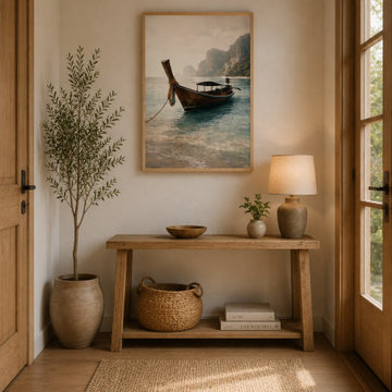Tropical Seascape Calm – Tropical Coastal Wall Art