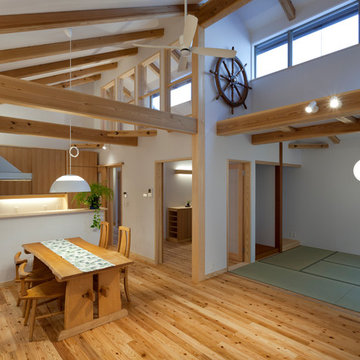 和モダン平屋お家