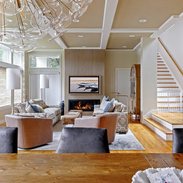 Open-Concept Living & Dining Rooms | Tranquil Lakes | Spencer, MA