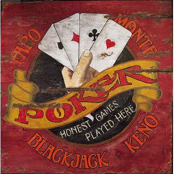 Faro Poker Sign