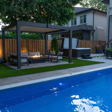 Backyard Landscaping With Pool