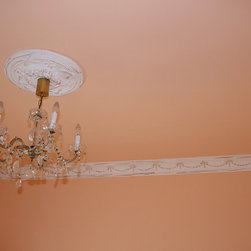 22 DCT Carved Styrofoam Crown Molding-6 in wide & 6.5 ft. long - Wallpaper