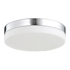 Cermack St. 1 Light Flush Mount, Polished Chrome