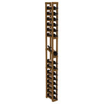 Wine Racks America - 1 Column Display Row Wine Cellar Kit, Redwood, Oak - Make your best vintage the focal point of your wine cellar. High-reveal display rows create a more intimate setting for avid collectors wine cellars. Our wine cellar kits are constructed to industry-leading standards. You'll be satisfied. We guarantee it.