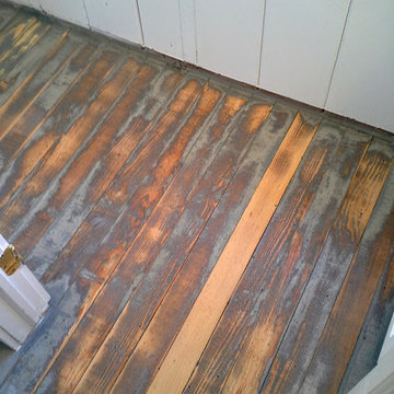 Painted cottage floors