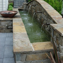 water feature off dining room