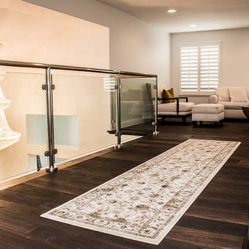 Glendale - Glass Railing Loft Addition