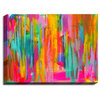 "Neon Double Abstract" Illuminated Wall Art, 20"x16"