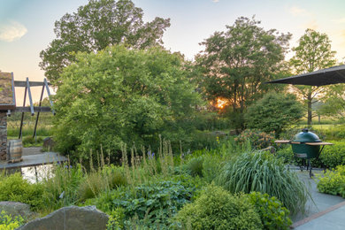 This is an example of a contemporary landscaping.