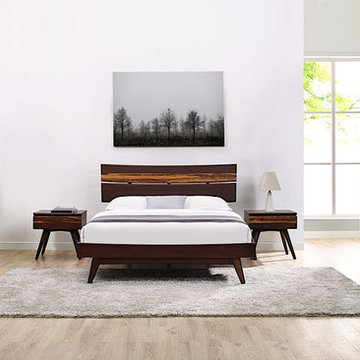 Mid-Century Modern Bedroom by Greenington