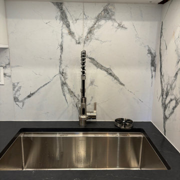 Modern Black and white Kitchen