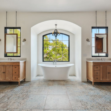 Sophisticated Spanish Central Coast Custom Home