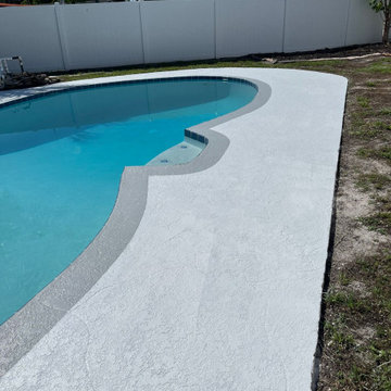 Resurface using our non slip temperature cooling texture finish