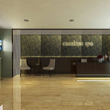 Design Lobby Spa Hotel Excelton Palembang