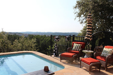 Trendy home design photo in Austin