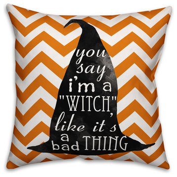 Witchy Saying 16"x16" Indoor / Outdoor Pillow
