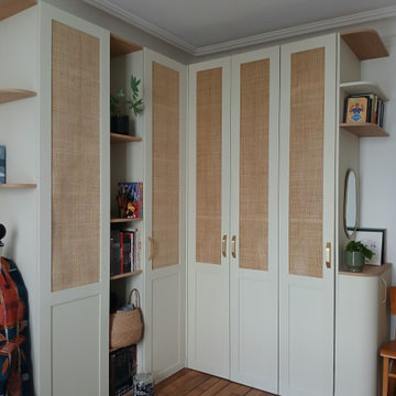Conception d'un dressing d'angle