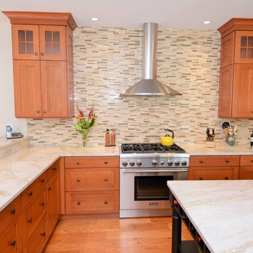Fabulous Arts and Crafts Home Features Stunning Shaker Cabinets