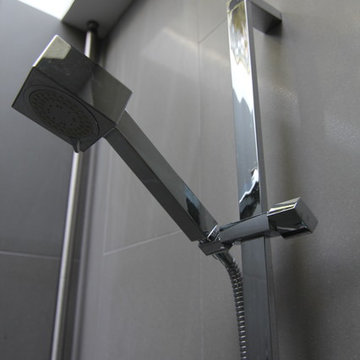 Spa-like River Rock Shower