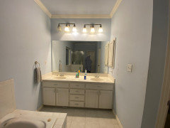 Dilemma Recessed Medicine Cabinet On Wall Next To Vanity Mirror