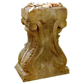Stone Table Base 29, Pedestal Sculpture