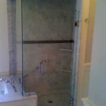 Frameless Shower Enclosure (Non-Steamseal)
