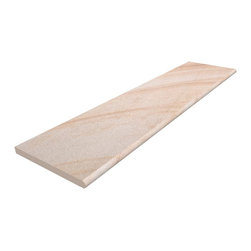 Golden Sawn Sandstone Step Treads - Paving, Stones & Walling