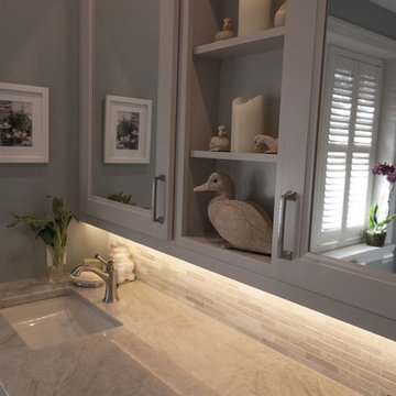 Serene Master Bath & Closet Remodel | Spa-Inspired Shower & Custom Storage Suite