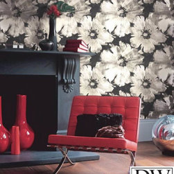 Flower Pop Watercolor Wallpaper - Wallpaper