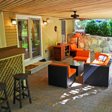 Sudbury, MA, custom backyard retreat