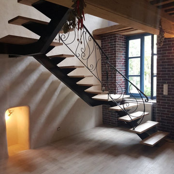 escalier  contemporain
