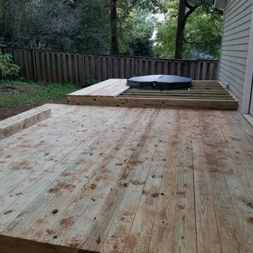 Deck with Spa