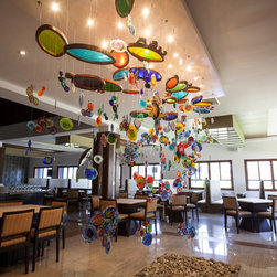 TRIDENTE RESTAURANT HANGING SCULPTURE - Products