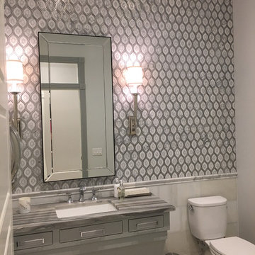 Peacock White Skalini Waterjet