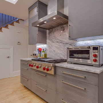 Two Level Condo Renovation with Roof Deck