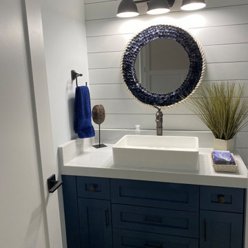 Mussel shell mirror, seashell mirror