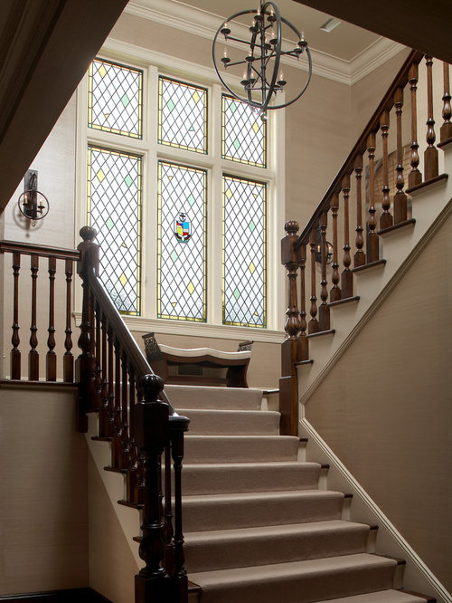 Stair Landing Wall Ideas, Pictures, Remodel and Decor