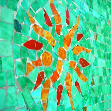 Custom Residential Pool and Spa Mosaic