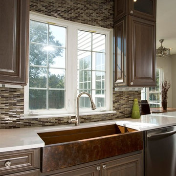 Creative Use of Wood, Copper, Quartz Creates Dazzling Kitchen Renovation