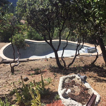 Residential Pool Remodel - Fiberglass Finish - SF Bay Area, CA