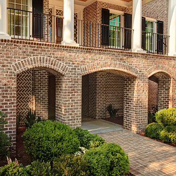 Walnut Creek Tudor Brick Home - North Carolina