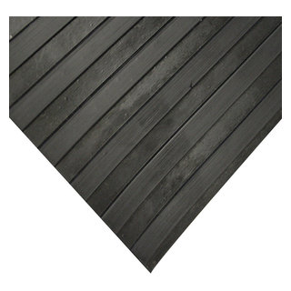 Rubber-Cal Ramp-Cleat Non-Slip Outdoor Rubber Mats - 1/8 in x 3 ft x 4 ft