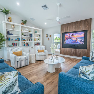 Estero Blvd Coastal Living Room Remodel
