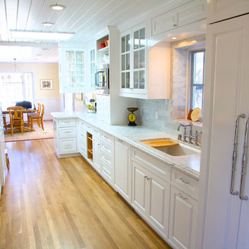 Paint Grade White Kitchen