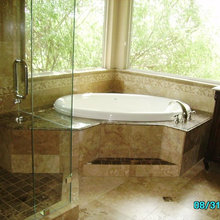corner bathtub