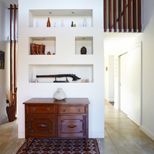recessed walls