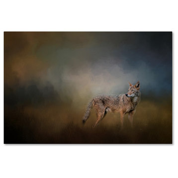 Jai Johnson 'Coyote At Shiloh' Canvas Art, 47 x 30