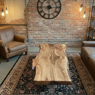 Customizable Live Edge Maple Coffee Tables, Made-To-Order