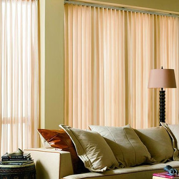 SHEER VERTICAL BLINDS - SheerVision by Lafayette - Living Room Ideas