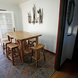 Colvin Barista Tableand Stools - Indoor Pub And Bistro Sets